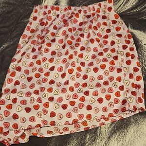 Candy Heart Patterned Women's Short/Long Sleeve PJs
